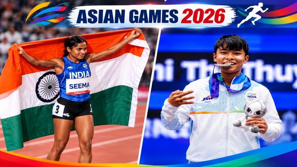 Asian Games 2026 : ਰੋਸ਼ਿਬਿਨਾ ਦੇਵੀ ਨੇ ਜਿੱਤਿਆ ਸਿਲਵਰ ਮੈਡਲ, ਸੀਮਾ ਕੁਮਾਰੀ ਨੂੰ 10 ਹਜ਼ਾਰ ਮੀਟਰ ਵਿੱਚ ਮਿਲਿਆ ਬ੍ਰਾਂਜ਼ ਮੈਡਲ