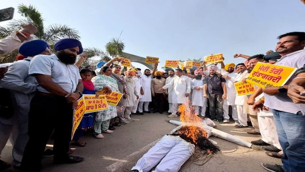ED-CBI ਦੀ ਕਥਿਤ ਦੁਰਵਰਤੋਂ ਖ਼ਿਲਾਫ਼ ਪੰਜਾਬ 'ਚ AAP ਦਾ ਪ੍ਰਦਰਸ਼ਨ, PM ਮੋਦੀ ਦੇ ਪੁਤਲੇ ਫੂਕੇ, ਕੇਂਦਰੀ ਏਜੰਸੀਆਂ ’ਤੇ ਚੁੱਕੇ ਸਵਾਲ