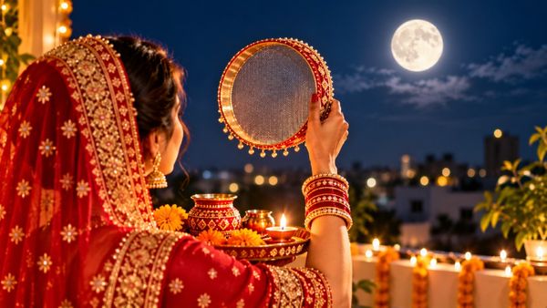 ਕਰਵਾ ਚੌਥ ’ਤੇ ਚੰਦ ਦਾ ਇੰਤਜ਼ਾਰ ਖ਼ਤਮ! ਅੰਮ੍ਰਿਤਸਰ ਤੋਂ ਜਲੰਧਰ ਤੱਕ ਜਾਣੋ ਕਦੋਂ ਚੜ੍ਹੇਗਾ ਚੰਨ