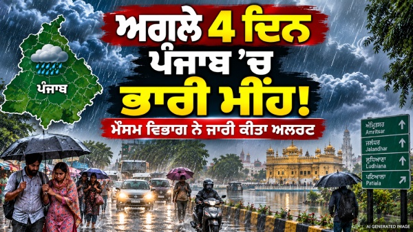 rain alert for punjab