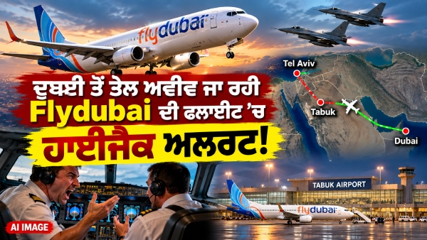 flydubai flight hijack alert