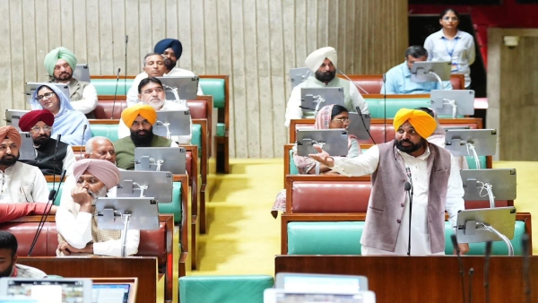 Cm maan at kartarpur corridor Cm maan at kartarpur corridor