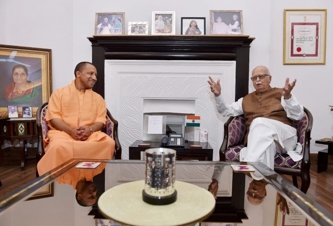 PHOTOS: UP Chief Minister Yogi Adityanath Meets Senior BJP Leaders In ...