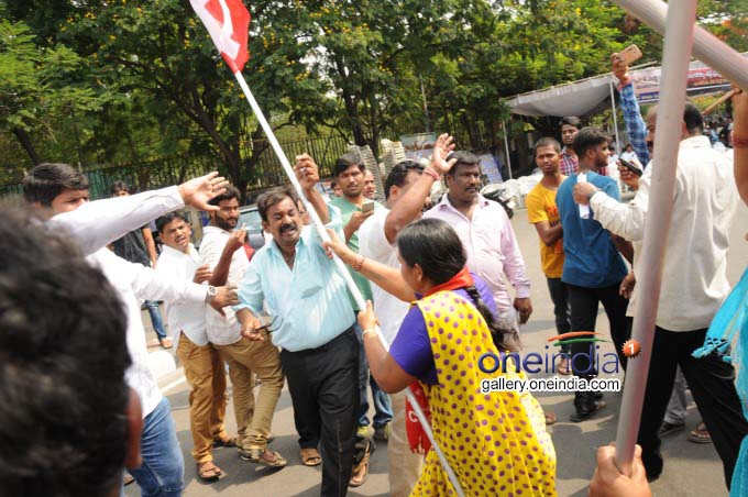 Photo Gallery: Capture Dharna Chowk Protest In Hyderabad