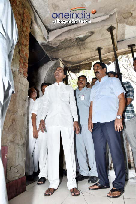 PHOTOS: Telangana CM KCR On Tuesday Has Visited The Andhra Jyothi Office