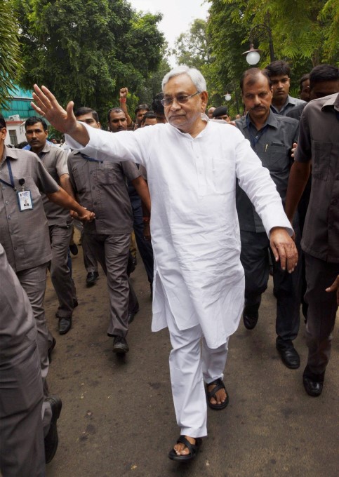 Photo Gallery: Nitish Kumar Sworn-In As Bihar Chief Minister