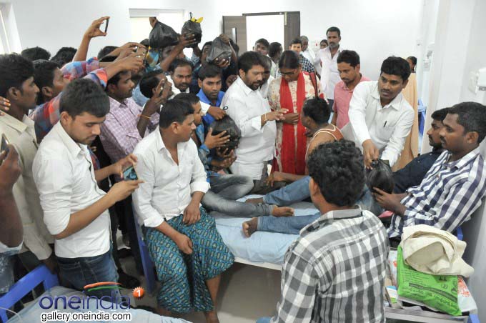 Photo Gallery: Police Excess On Nerella Villagers, Poets And Writers Met The Victims