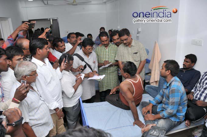 Photo Gallery: Police Excess On Nerella Villagers, Poets And Writers Met The Victims