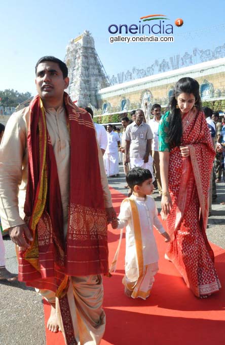 Photo Gallery: AP CM N Chandrababu Naidu Visits Tirumala With Family