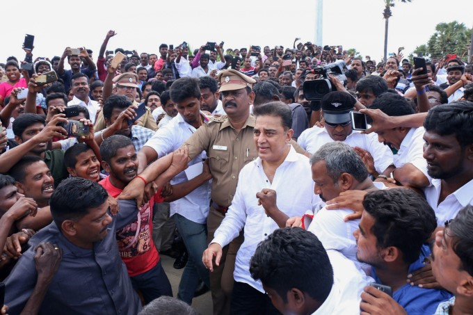 PHOTOS: Kamal Haasan Begins His Political Journey