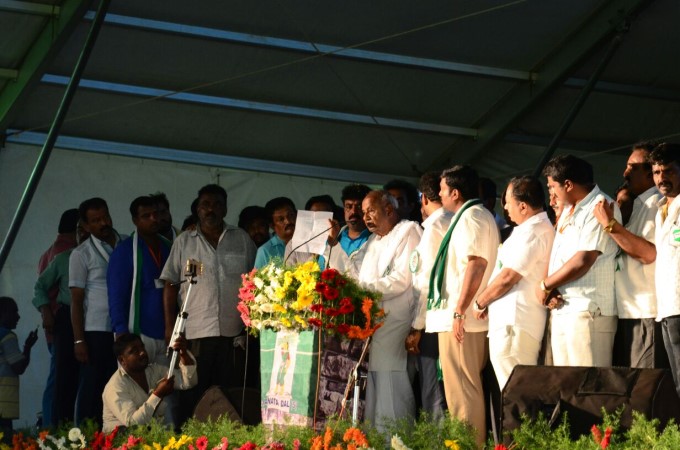 PHOTOS: JDS Party Election Campaign In Karnataka 2017-18