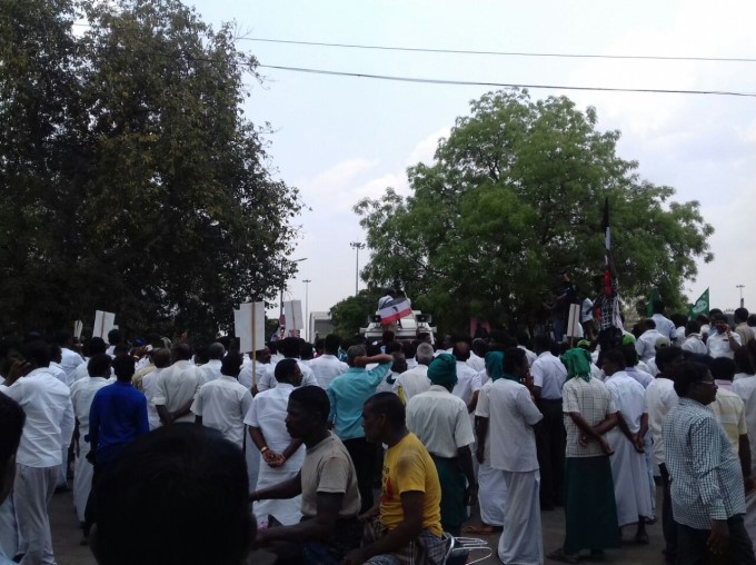PHOTOS: Protests In Tamil Nadu For Cauvery Management Board