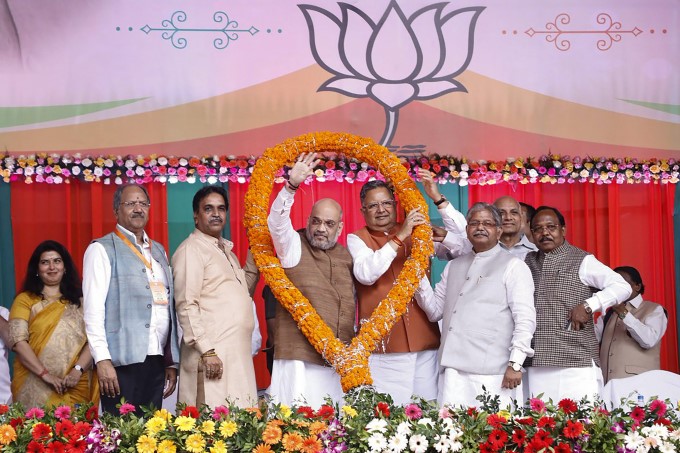 PHOTOS: BJP Party Election Campaign In Chhattisgarh 2018