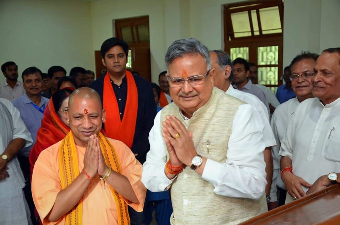 PHOTOS: BJP Party Election Campaign In Chhattisgarh 2018