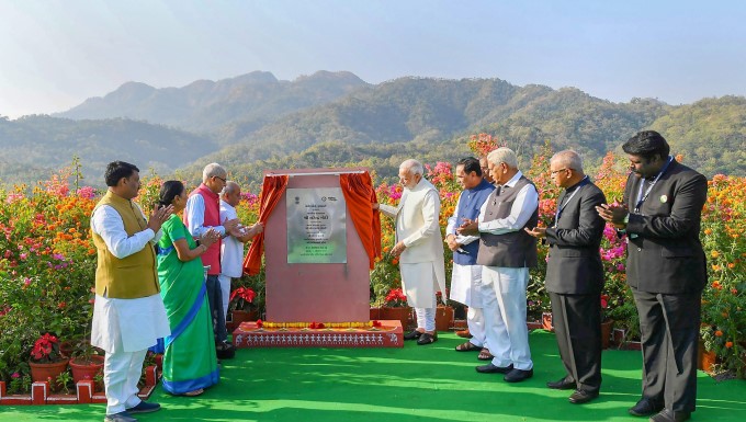 PHOTOS: PM Narendra Modi Inaugurates Statue Of Unity In Gujarat