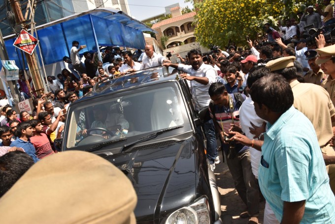 PHOTOS: YSRCP Chief Jagan Mohan Reddy Discharged From Hospital