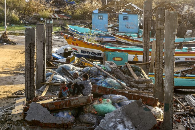 PHOTOS: Cyclone Gaja In Tamil Nadu
