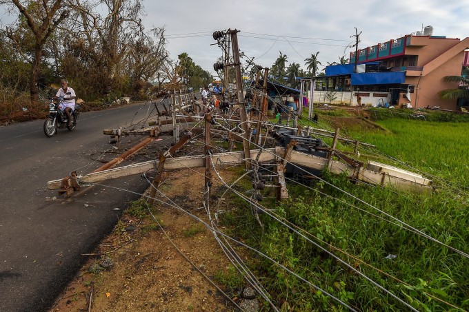 PHOTOS: Cyclone Gaja In Tamil Nadu