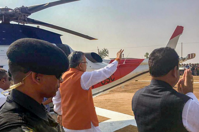 PHOTOS: BJP Party Election Campaign In Chhattisgarh 2018