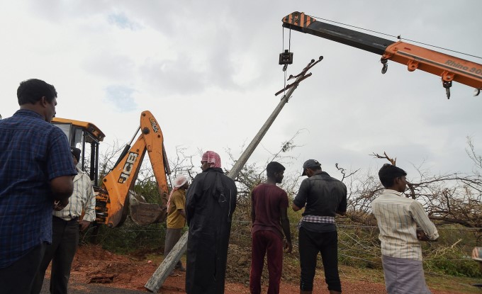 PHOTOS: Cyclone Gaja In Tamil Nadu