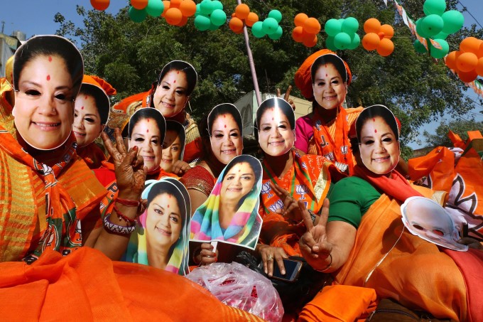 PHOTOS: BJP Party Election Campaign In Rajasthan 2018