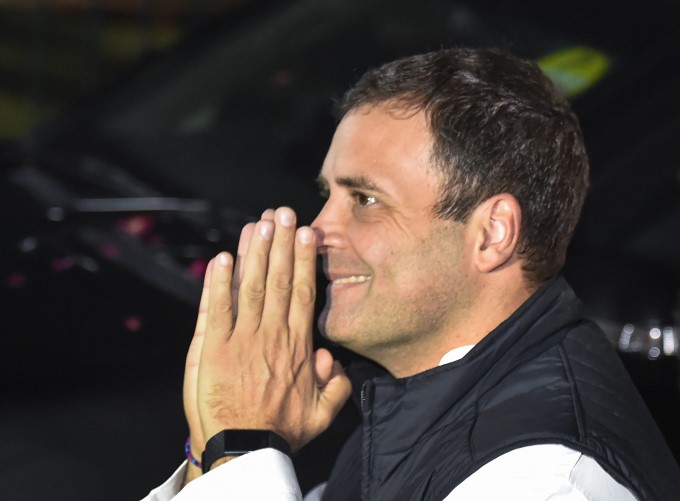 Congress Supporters And Workers Celebrate Party's Victory