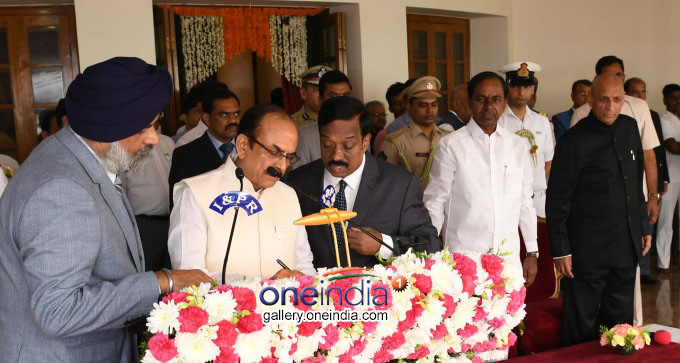 K Chandrashekar Rao Takes Oath As Telangana CM