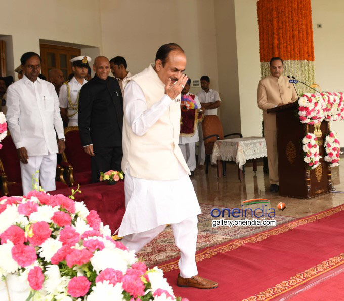 K Chandrashekar Rao Takes Oath As Telangana CM