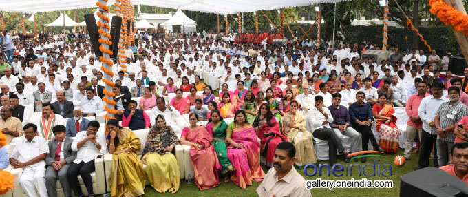 K Chandrashekar Rao Takes Oath As Telangana CM