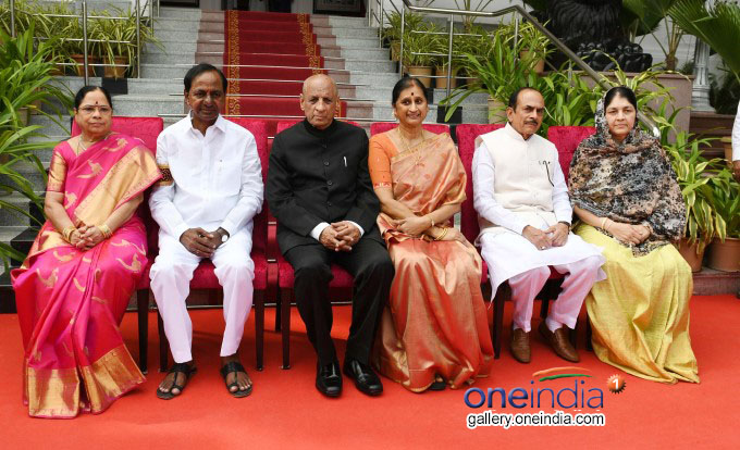 K Chandrashekar Rao Takes Oath As Telangana CM