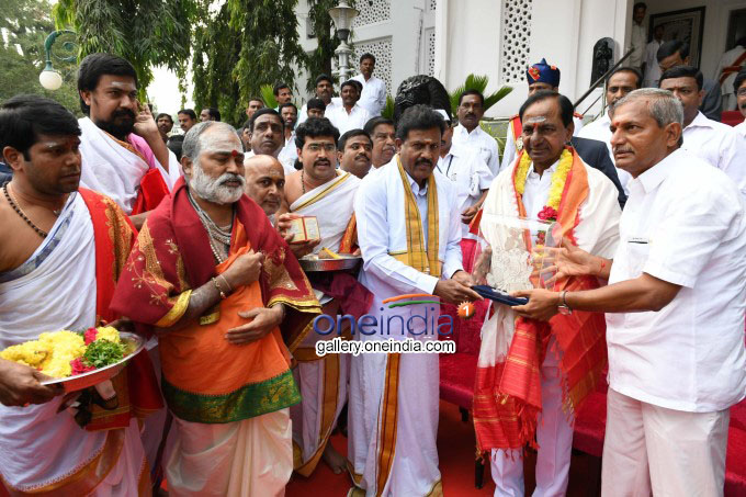 K Chandrashekar Rao Takes Oath As Telangana CM