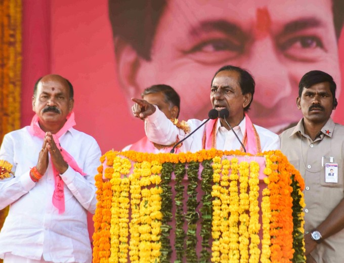 PHOTOS: TRS Party Election Campaign In Telangana 2018