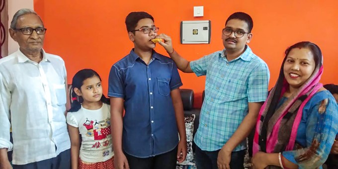 CBSE Class 10th Toppers Celebrations