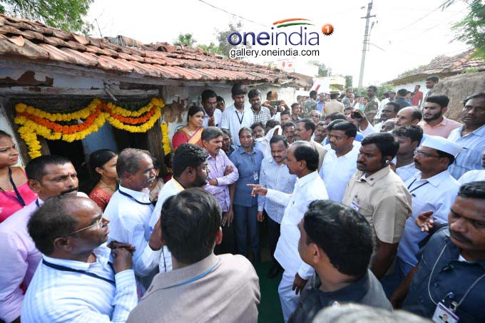 Telangana CM KCR Visit Chintamadaka Village
