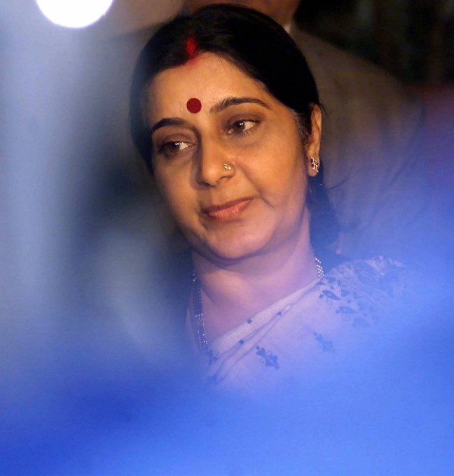 Rare Pics Of Sushma Swaraj