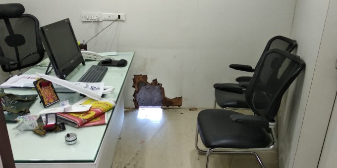 Robbery At Lalitha Jewellery Showroom In Trichy