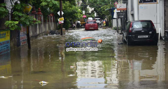 Heavy Rain Rainfall In Telangana