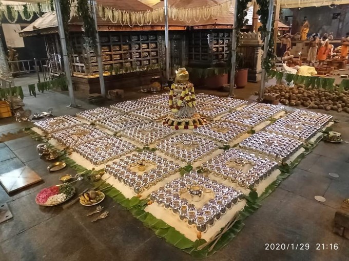 ಬ್ರಹ್ಮಕಲಶ, ದುರ್ಗಾಪರಮೇಶ್ವರಿ ದೇಗುಲ, ಕಟೀಲ್