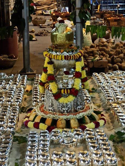 ಬ್ರಹ್ಮಕಲಶ, ದುರ್ಗಾಪರಮೇಶ್ವರಿ ದೇಗುಲ, ಕಟೀಲ್