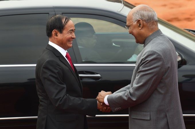 Myanmar President U Win Myint 3 Day Visit To India