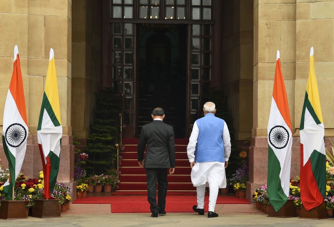 Myanmar President U Win Myint 3 Day Visit To India