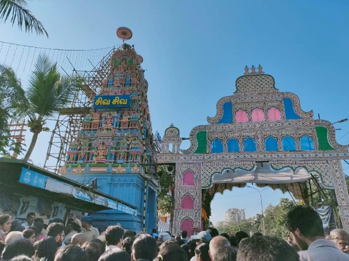 தஞ்சாவூர் கோவில் யாகசாலை பூஜை