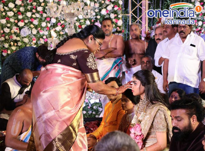 ಬಿ.‌ ಶ್ರೀರಾಮುಲು ಪುತ್ರಿ ರಕ್ಷಿತಾ ಮದುವೆ ಸಂಭ್ರಮ