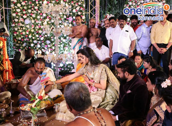 ಬಿ.‌ ಶ್ರೀರಾಮುಲು ಪುತ್ರಿ ರಕ್ಷಿತಾ ಮದುವೆ ಸಂಭ್ರಮ