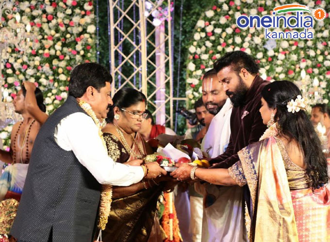 ಬಿ.‌ ಶ್ರೀರಾಮುಲು ಪುತ್ರಿ ರಕ್ಷಿತಾ ಮದುವೆ ಸಂಭ್ರಮ