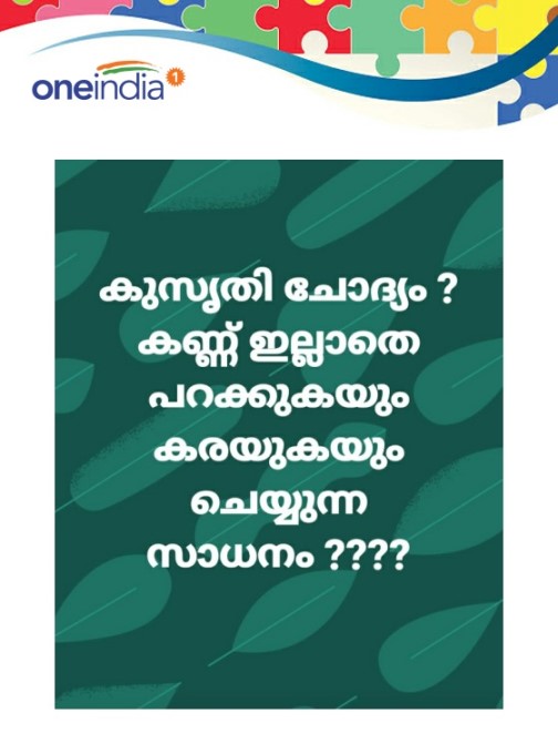 Malayalam Puzzles