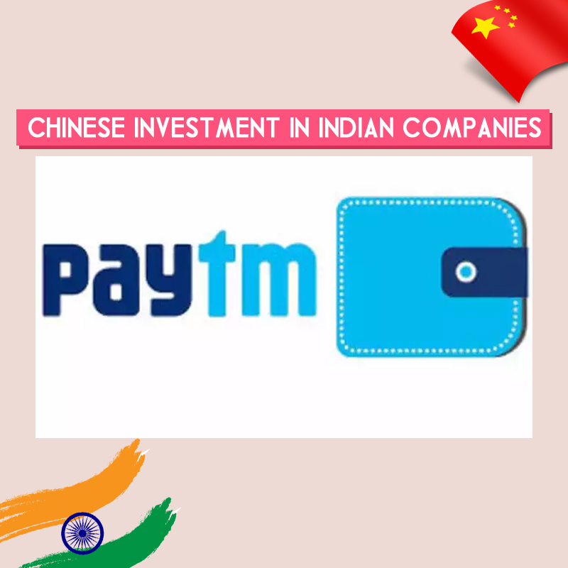 Chinese Investment In Indian Companies