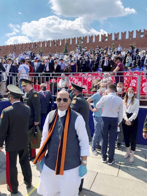 రష్యాలో జరిగిన 75వ విక్టరీ పరేడ్