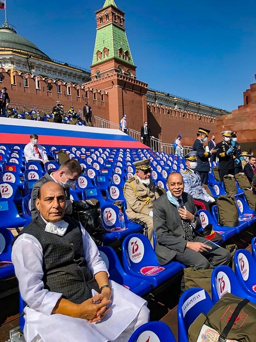 రష్యాలో జరిగిన 75వ విక్టరీ పరేడ్