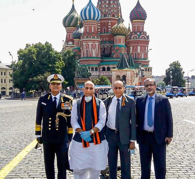 రష్యాలో జరిగిన 75వ విక్టరీ పరేడ్